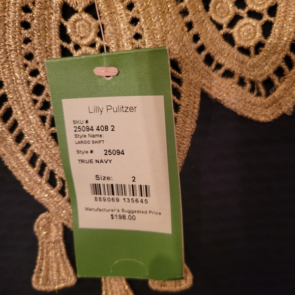 NWT Lilly Pulitzer Largo Shift Sz 2 - Picture 6 of 8